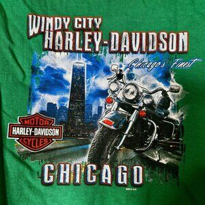 Windy City Harley-Davidson Kelly Green Chicago St. Patricks Day T-Shirt